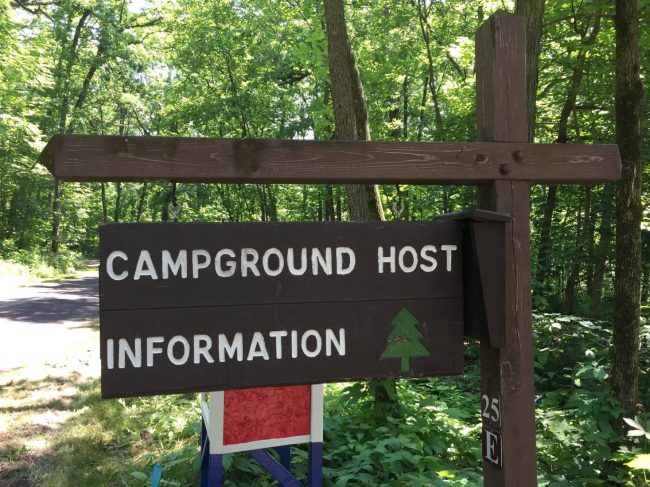 DNR campground volunteers