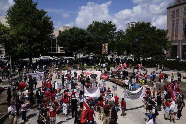 News – RNC 2024 protests – AP photo 2