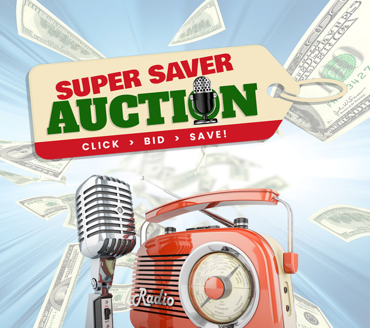 Super Saver Radio Auction